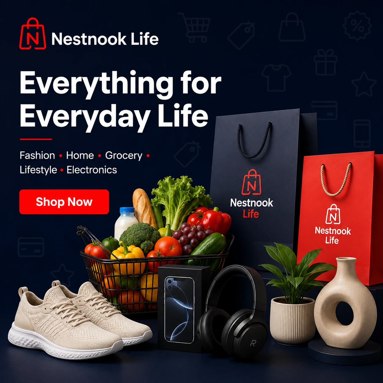 Nestnook Life car care promotional banner 6-1